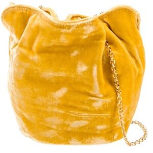 Bienen Davis vintage velvet bucket bag